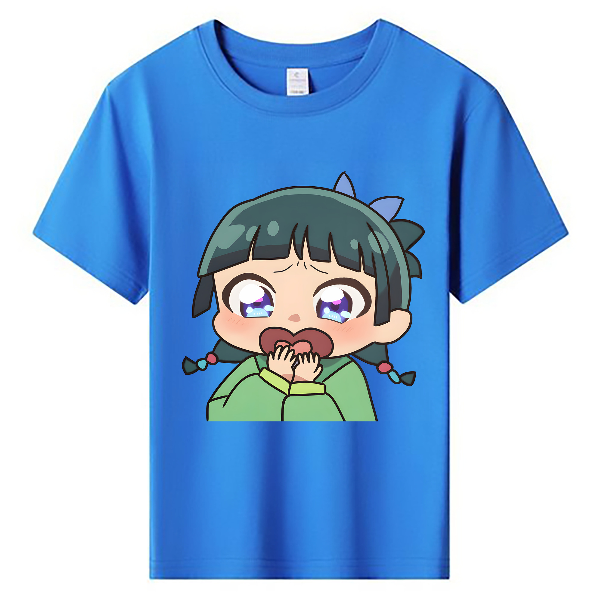 （画像用） 薬屋のひとりごと The Apothecary Diaries 綿100％キッズTシャツ（フロントプリント）